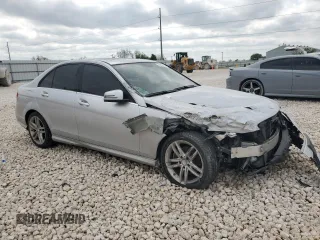 2013 Mercedes-Benz C-Class C 250 Sport with VIN WDDGF4HB8DR295219, listed as a Copart auction lot 53658575 with 161,756 mi miles and Salvage Title. Bid and sale history available at carsss.com. Image 4.