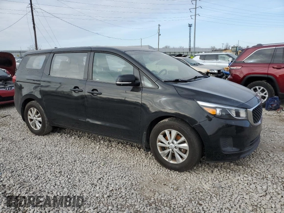 2018 Kia Sedona L with VIN KNDMA5C16J6374241, listed as a Copart auction lot 84114674 with 135,079 mi miles and Clean Title. Bid and sale history available at carsss.com. Image 4.