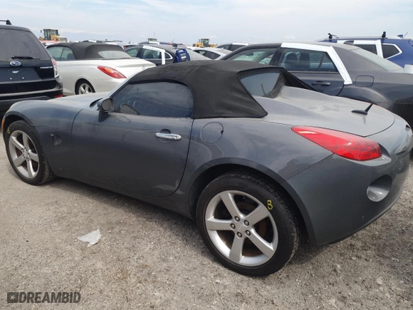 2008 Pontiac Solstice with VIN 1G2MB35BX8Y103810, listed as a Copart auction lot 76457994 with 0 mi miles and Salvage Title. Bid and sale history available at carsss.com. Image 2.