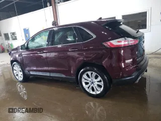 2020 Ford Edge Titanium z VIN 2FMPK4K9XLBA59857, wystawiony jako Copart lot #63559295 z przebiegiem Nie podano mil oraz Szkoda całkowita • Salvage title. Historia ofert i sprzedaży dostępna na DreamBid. Obrazek 2.