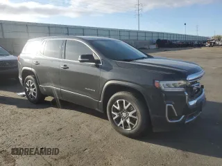 2020 GMC Acadia SLE with VIN 1GKKNKLA9LZ161767, listed as a Copart auction lot 55525945 with 142,752 mi miles and Salvage title. Bid and sale history available at DreamBid. Image 4.