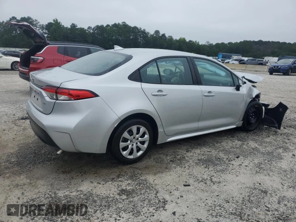 2023 Toyota Corolla LE z VIN 5YFB4MDE0PP065358, wystawiony jako Copart lot #58720045 z przebiegiem 38 111 mil mil oraz Szkoda całkowita • Salvage title. Historia ofert i sprzedaży dostępna na DreamBid. Obrazek 3.