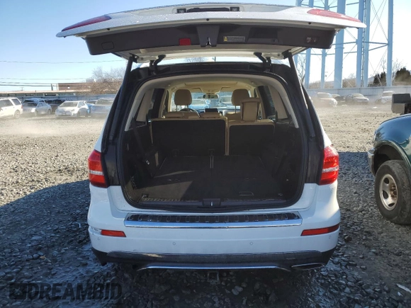 2017 Mercedes-Benz GLS with VIN 4JGDF6EE5HA826626, listed as a Copart auction lot 70760912 with 52,918 mi miles. Bid and sale history available at carsss.com. Image 6.
