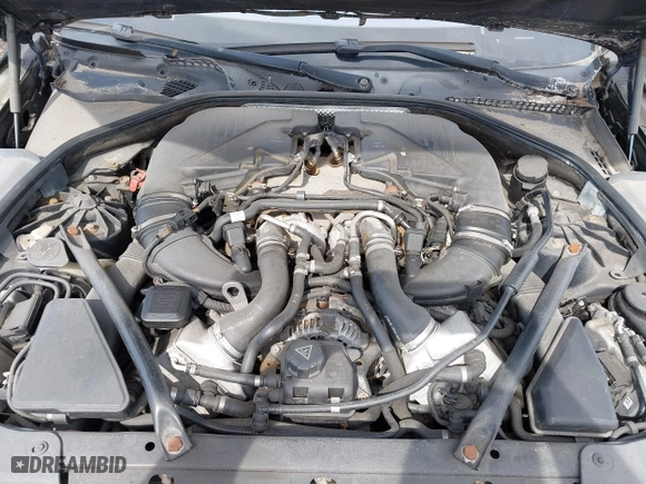2013 BMW 6 Series 650i xDrive with VIN WBA6B4C53DD098536, listed as a IAAI auction lot 41825107 with 999,999 mi miles. Bid and sale history available at carsss.com. Image 10.