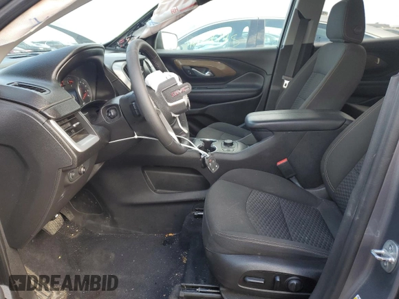 2021 GMC Terrain SLE with VIN 3GKALTEV4ML361696, listed as a Copart auction lot 46152475 with 15,452 mi miles and Salvage Title. Bid and sale history available at carsss.com. Image 7.