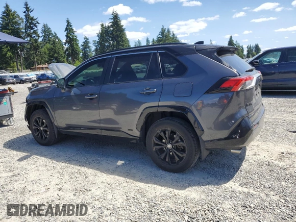 2024 Toyota RAV4 Hybrid XSE with VIN JTME6RFV2RJ047582, listed as a Copart auction lot 63658395 with 26,345 mi miles and Salvage title. Bid and sale history available at DreamBid. Image 2.