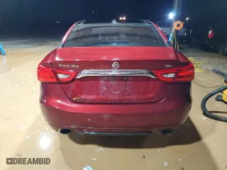 2017 Nissan Maxima SV with VIN 1N4AA6AP7HC454469, listed as a Copart auction lot 45038905 with 130,527 mi miles and Salvage Title. Bid and sale history available at carsss.com. Image 6.