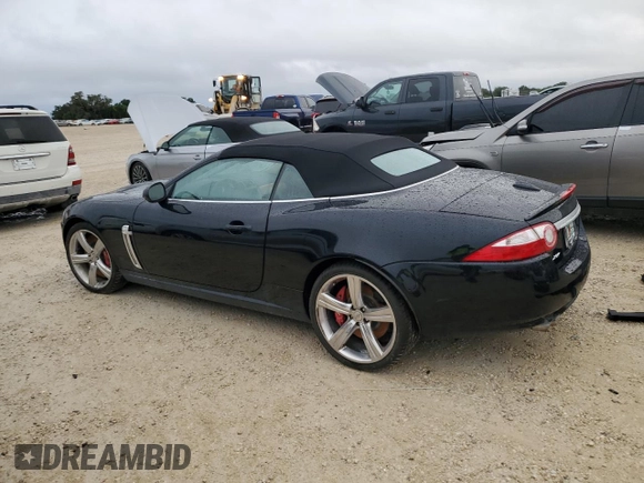 2008 Jaguar XK with VIN SAJWA44C489B21175, listed as a Copart auction lot 74345944 with Not Provided miles and Salvage Title. Bid and sale history available at carsss.com. Image 2.