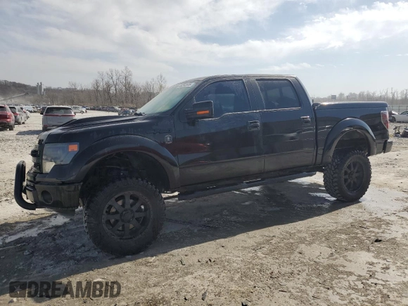 2013 Ford F-150 XL with VIN 1FTFW1EF8DFA69131, listed as a Copart auction lot 48292535 with 194,204 mi miles and Salvage Title. Bid and sale history available at carsss.com. Image 1.
