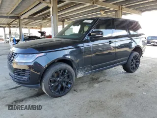 2019 Land Rover Range Rover HSE with VIN SALGS2SV7KA543459, listed as a Copart auction lot 50361955 with 54,538 mi miles and Salvage Title. Bid and sale history available at DreamBid. Image 1.