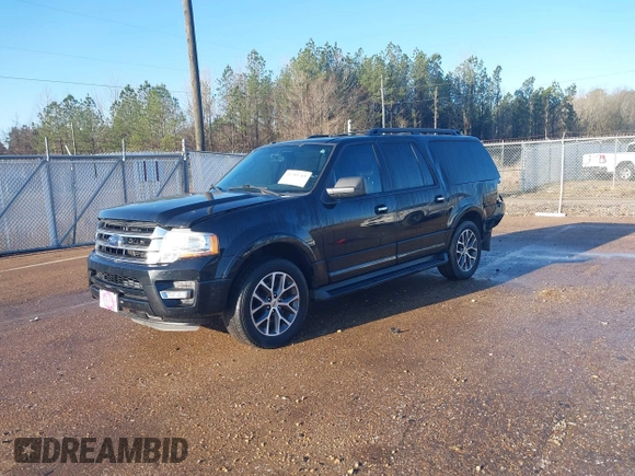 2016 Ford Expedition EL XLT with VIN 1FMJK1HT6GEF26709, listed as a IAAI auction lot 41705769 with 175,666 mi miles. Bid and sale history available at carsss.com. Image 2.