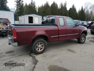 1997 Ford F-150 XL with VIN 1FTDX18W7VKC99428, listed as a Copart auction lot 45921715 with 158,791 mi miles and Salvage Title. Bid and sale history available at carsss.com. Image 3.