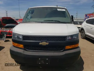 2020 Chevrolet Express Cargo with VIN 1GCWGAFG7L1179054, listed as a Copart auction lot 56726655 with 39,099 mi miles and Salvage title. Bid and sale history available at DreamBid. Image 5.