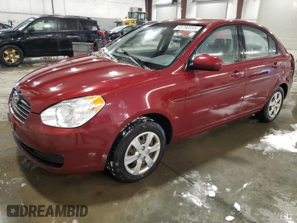 2011 Hyundai Accent GLS with VIN KMHCN4AC2BU598615, listed as a Copart auction lot 45790355 with 175,347 mi miles and Clean Title. Bid and sale history available at DreamBid. Image 1.