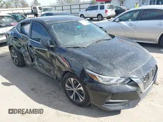 2022 Nissan Sentra SV z VIN 3N1AB8CVXNY274956, wystawiony jako IAAI lot #41780508 z przebiegiem 53 597 mil mil oraz . Historia ofert i sprzedaży dostępna na DreamBid. Obrazek 1.