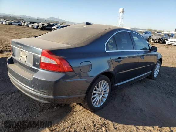 2008 Volvo S80 3.2L with VIN YV1AS982X81057606, listed as a Copart auction lot 80963944 with 178,363 mi miles and Clean Title. Bid and sale history available at carsss.com. Image 3.