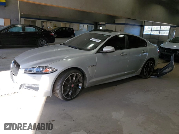 2015 Jaguar XF V6 Portfolio with VIN SAJWJ0FF8F8U62692, listed as a Copart auction lot 48338255 with 0 mi miles and Clean Title. Bid and sale history available at carsss.com. Image 1.