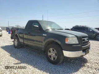 2005 Ford F-150 XL with VIN 1FTRF12565NB00117, listed as a Copart auction lot 49998345 with 113,666 mi miles and Salvage Title. Bid and sale history available at carsss.com. Image 4.