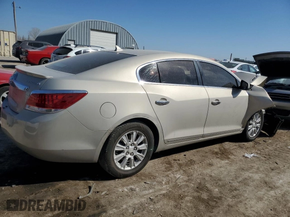 2011 Buick LaCrosse CX with VIN 1G4GA5EC6BF274231, listed as a Copart auction lot 48939855 with 158,604 mi miles and Salvage title. Bid and sale history available at DreamBid. Image 3.