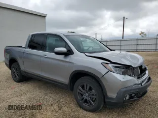 2019 Honda Ridgeline Sport with VIN 5FPYK3F17KB042627, listed as a Copart auction lot 57840035 with 82,555 mi miles and Salvage title. Bid and sale history available at DreamBid. Image 4.