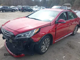 2017 Hyundai Sonata Sport with VIN 5NPE34AF9HH451174, listed as a IAAI auction lot 41732736 with 95,937 mi miles. Bid and sale history available at carsss.com. Image 17.