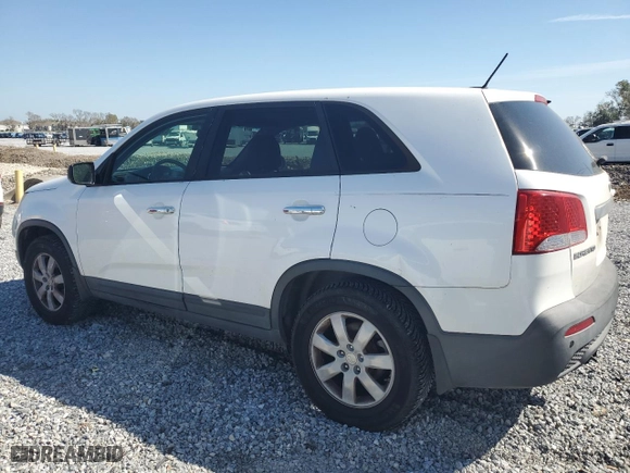 2011 Kia Sorento LX with VIN 5XYKT3A12BG012477, listed as a Copart auction lot 47683685 with 190,183 mi miles and Clean Title. Bid and sale history available at carsss.com. Image 2.