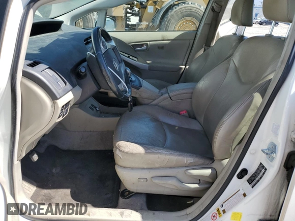 2011 Toyota Prius I with VIN JTDKN3DU6B5286063, listed as a Copart auction lot 50595235 with 292,854 mi miles and Clean Title. Bid and sale history available at carsss.com. Image 7.