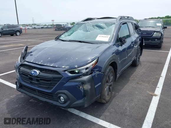 2025 Subaru Outback Onyx z VIN 4S4BTALC2S3195785, wystawiony jako IAAI lot #42202055 z przebiegiem 2 059 mil mil oraz . Historia ofert i sprzedaży dostępna na DreamBid. Obrazek 17.