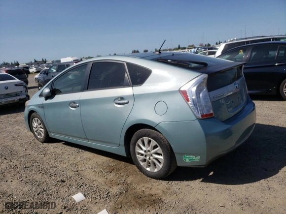 2013 Toyota Prius Plug-In with VIN JTDKN3DP5D3047032, listed as a Copart auction lot 52375605 with 129,537 mi miles and Salvage Title. Bid and sale history available at carsss.com. Image 2.