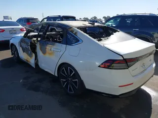 2023 Honda Accord Touring with VIN 1HGCY2F82PA069521, listed as a IAAI auction lot 41407267 with Not provided miles and . Bid and sale history available at DreamBid. Image 3.