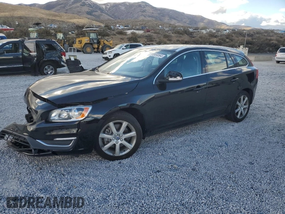 2017 Volvo V60 Premier with VIN YV140MSK5H1359478, listed as a Copart auction lot 80969364 with 0 mi miles and Salvage Title. Bid and sale history available at carsss.com. Image 1.