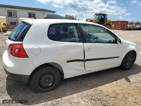 2007 Volkswagen Rabbit with VIN WVWBS71KX7W154086, listed as a Copart auction lot 69996614 with 106,156 mi miles and Clean Title. Bid and sale history available at carsss.com. Image 3.