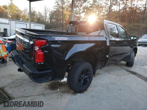 2023 Chevrolet Silverado 1500 LT Trail Boss with VIN 3GCUDFED7PG220665, listed as a Copart auction lot 83036184 with 51,055 mi miles and Salvage Title. Bid and sale history available at DreamBid. Image 3.