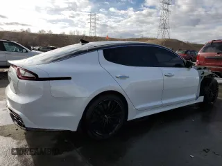 2018 Kia Stinger with VIN KNAE15LA7J6031374, listed as a Copart auction lot 46311994 with 120,722 mi miles and Salvage Title. Bid and sale history available at DreamBid. Image 3.