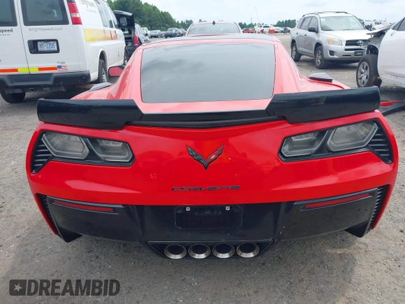 2016 Chevrolet Corvette Z06 3LZ with VIN 1G1YU2D66G5605051, listed as a IAAI auction lot 42477046 with 77,980 mi miles and . Bid and sale history available at DreamBid. Image 17.