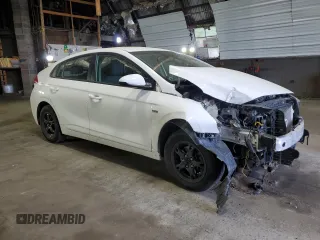 2020 Hyundai Ioniq Blue with VIN KMHC65LC4LU221107, listed as a Copart auction lot 57318345 with 141,031 mi miles and Salvage title. Bid and sale history available at DreamBid. Image 4.
