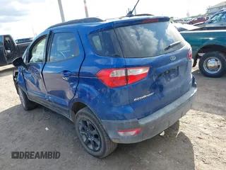 2019 Ford EcoSport SE with VIN MAJ6S3GL2KC289329, listed as a IAAI auction lot 40582909 with 82,156 mi miles and . Bid and sale history available at DreamBid. Image 3.