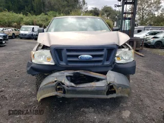 2006 Ford F-150 STX with VIN 1FTRX14W86KA81835, listed as a Copart auction lot 43659865 with 124,713 mi miles and Salvage Title. Bid and sale history available at carsss.com. Image 5.