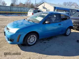 2007 Ford Focus S z VIN 1FAFP31N77W244856, wystawiony jako Copart lot #88972705 z przebiegiem Nie podano mil oraz Szkoda całkowita • Salvage title. Historia ofert i sprzedaży dostępna na DreamBid. Obrazek 1.