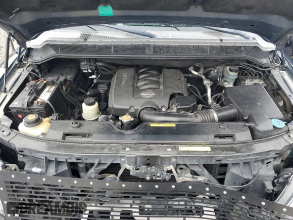 2008 Nissan Titan XE with VIN 1N6AA07D38N314389, listed as a Copart auction lot 47661005 with 145,244 mi miles and Salvage Title. Bid and sale history available at carsss.com. Image 11.