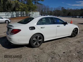 2017 Mercedes-Benz E-Class E 300 Luxury with VIN WDDZF4JB4HA098698, listed as a Copart auction lot 43629035 with 106,400 mi miles and Salvage Title. Bid and sale history available at carsss.com. Image 3.