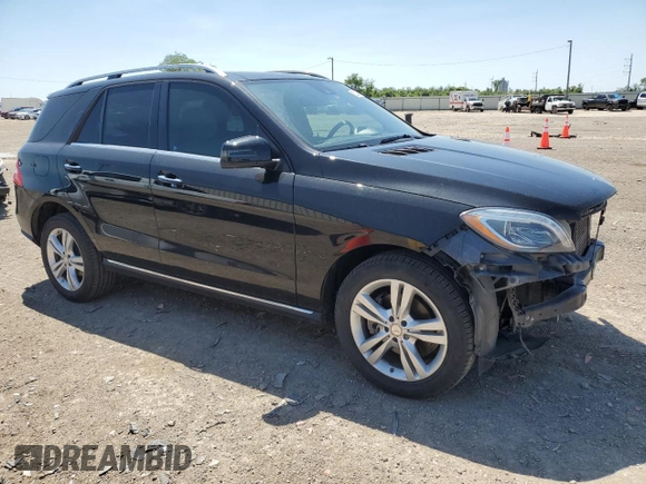 2014 Mercedes-Benz M 350 with VIN 4JGDA2EB5EA336177, listed as a Copart auction lot 52234585 with 139,654 mi miles and Salvage Title. Bid and sale history available at DreamBid. Image 4.