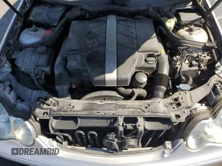 2005 Mercedes-Benz C 240 with VIN WDBRF81JX5F645284, listed as a Copart auction lot 55443325 with 133,627 mi miles and Salvage Title. Bid and sale history available at DreamBid. Image 11.