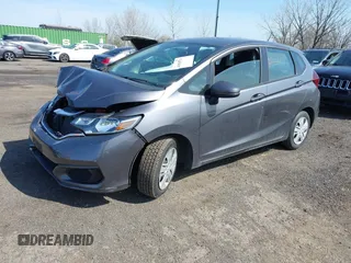 2019 Honda Fit LX with VIN 3HGGK5H45KM711417, listed as a IAAI auction lot 41918711 with 55,549 mi miles. Bid and sale history available at carsss.com. Image 21.