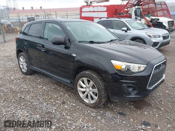 2015 Mitsubishi Outlander Sport 2.4 ES with VIN 4A4AR3AW8FE035324, listed as a IAAI auction lot 41802235 with 161,600 mi miles. Bid and sale history available at carsss.com. Image 1.