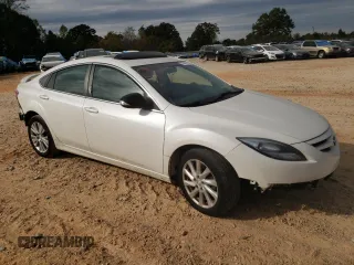 2012 Mazda 6 i Touring Plus with VIN 1YVHZ8EH6C5M27030, listed as a Copart auction lot 76466154 with 103,968 mi miles and Salvage Title. Bid and sale history available at carsss.com. Image 4.