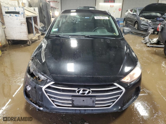 2018 Hyundai Elantra SE with VIN 5NPD74LF9JH393330, listed as a Copart auction lot 50383995 with 154,328 mi miles and Salvage Title. Bid and sale history available at carsss.com. Image 5.