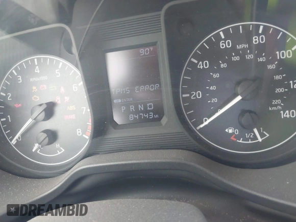 2018 Nissan Titan SV with VIN 1N6AA1EK9JN533760, listed as a IAAI auction lot 41512624 with 84,743 mi miles. Bid and sale history available at carsss.com. Image 15.