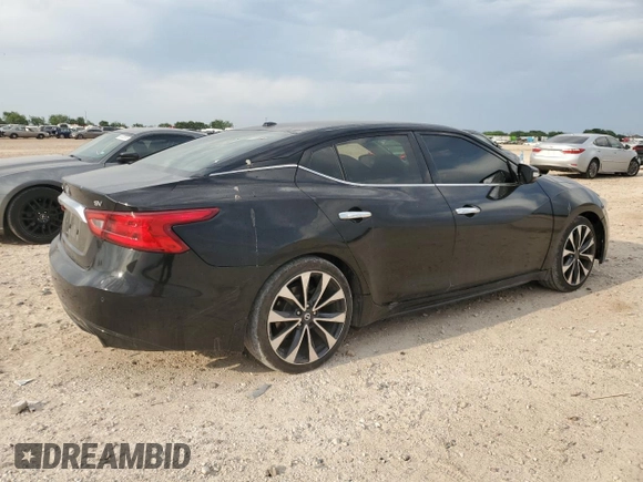 2016 Nissan Maxima 3.5 SV with VIN 1N4AA6AP2GC422754, listed as a Copart auction lot 54967795 with 120,749 mi miles and Salvage Title. Bid and sale history available at carsss.com. Image 3.