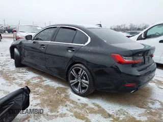 2022 BMW 3 Series 330i xDrive with VIN 3MW5R7J01N8C24620, listed as a IAAI auction lot 41269710 with 1 mi miles. Bid and sale history available at carsss.com. Image 3.